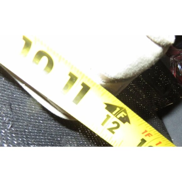 Coach Poppy Signature C Metallic Sateen & Leather Messenger Flap Satchel  #18352 - Picture 14 of 15